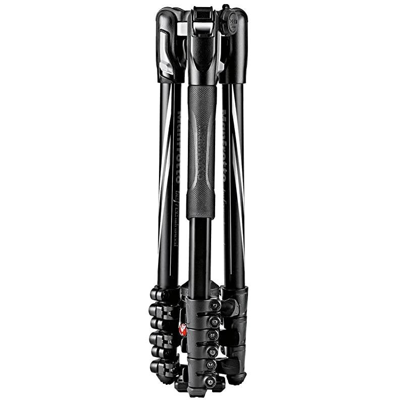 Befree Advanced Tripod with Lever Closure, Travel Tripod Kit with Ball Head, Portable and Compact, Aluminium Tripod for DSLR Reflex and Mirrorless Cameras, Camera Accessories