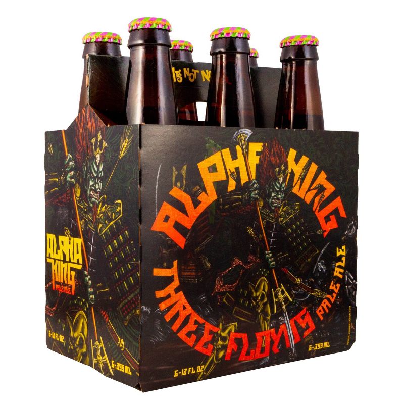 3 Floyds Alpha King Pale Ale Beer - 6pk/12 fl oz Bottles
