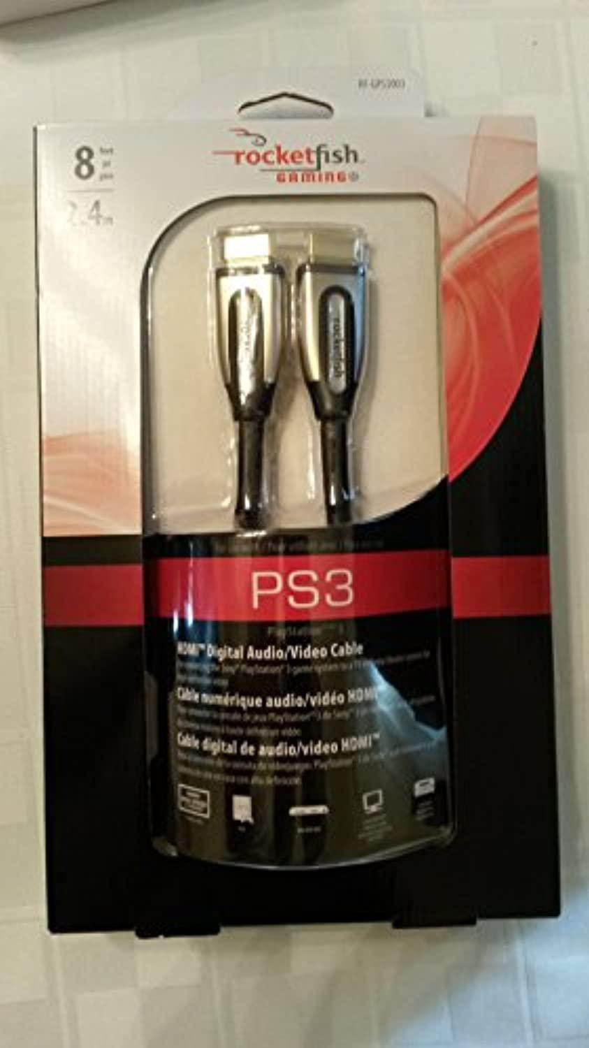 rocketfish 8 foot hdmi digital audio/video cable for playstation 3 bulk