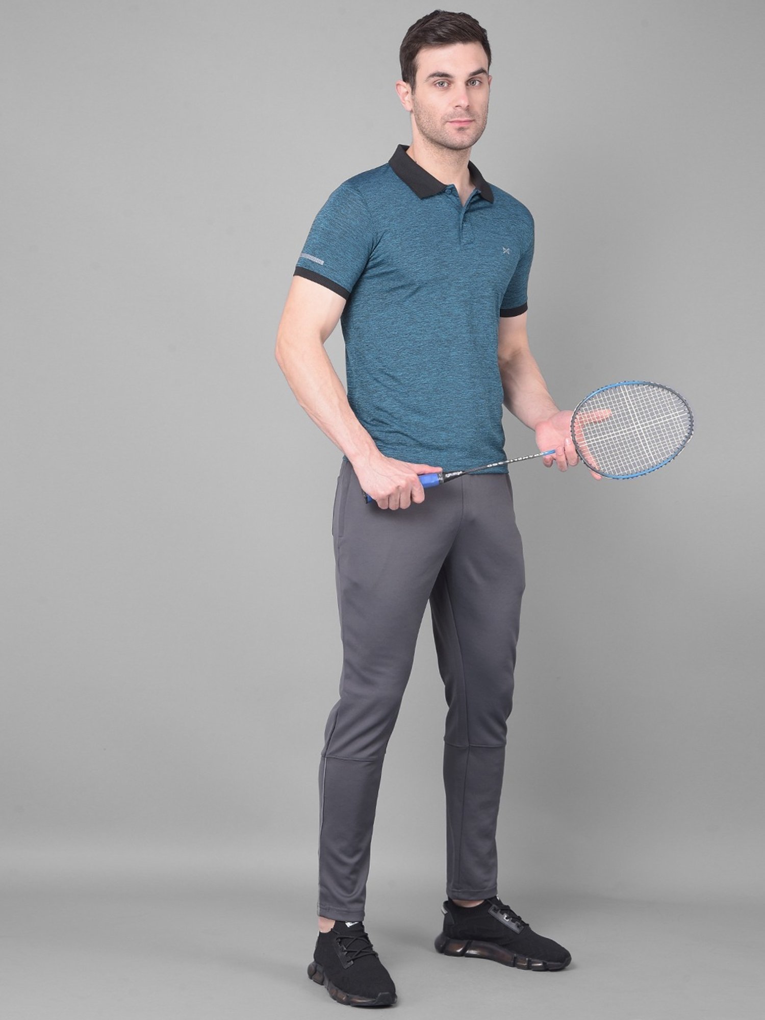 Force NXT Multicolored Regular Fit Sports Polo - Pack Of 5