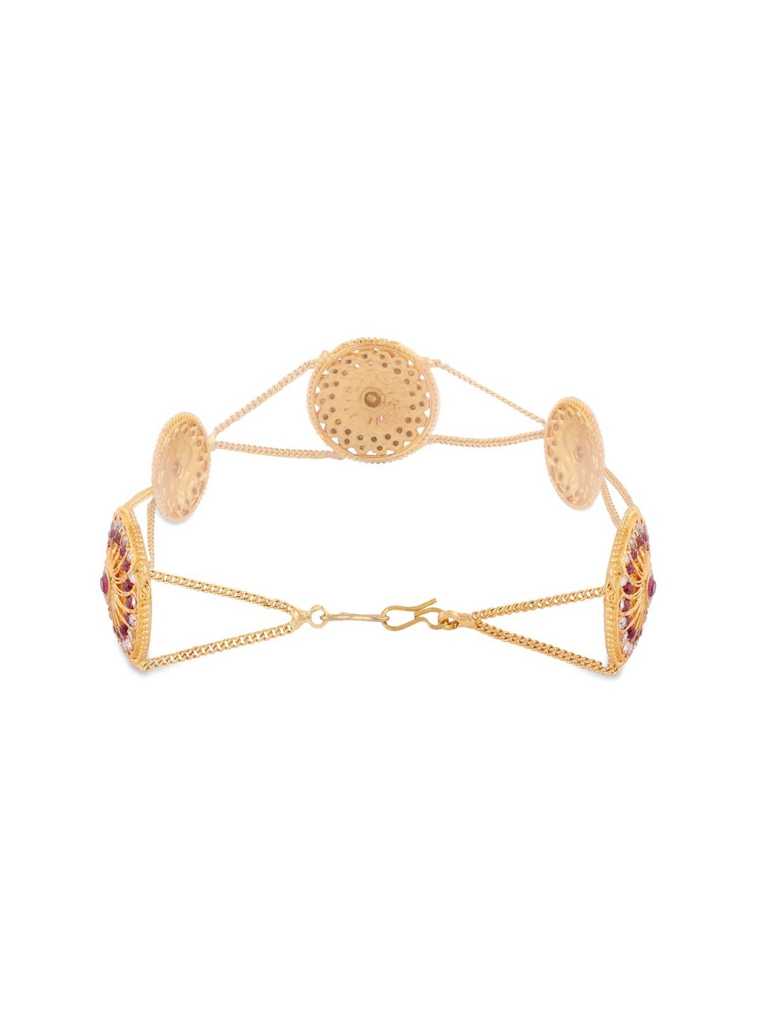 OOMPH White Pearls Wedding Hair Band