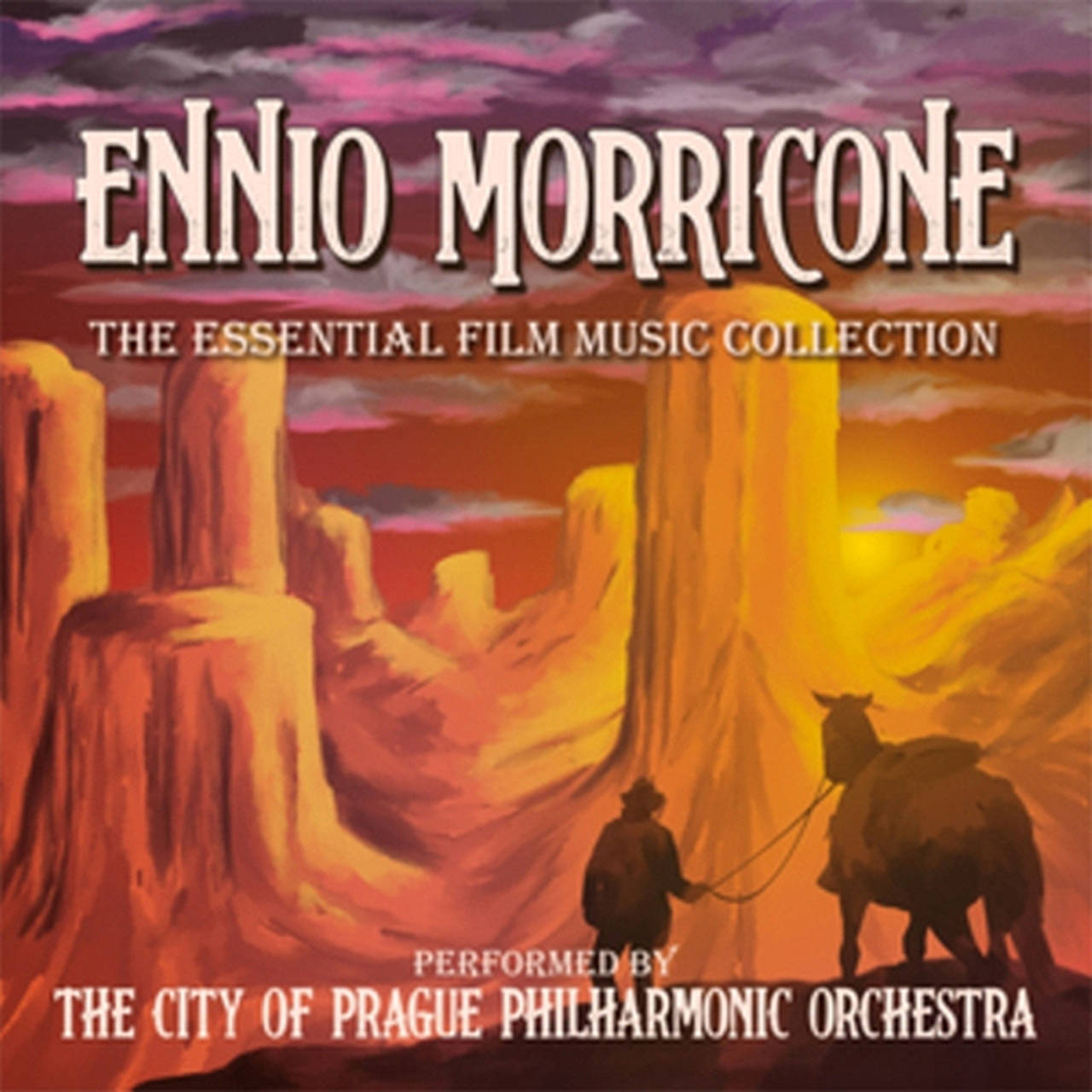 The City of Prague Philharmonic Ennio Morricone: Essential Film Music Collection Hand-Numbered Limited Edition 2LP (Vinyl)
