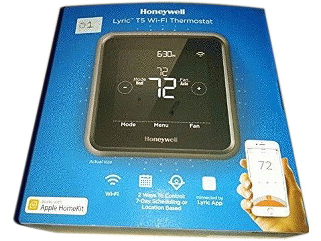 Honeywell Lyric T5 Wi-Fi Thermostat Dark Gray