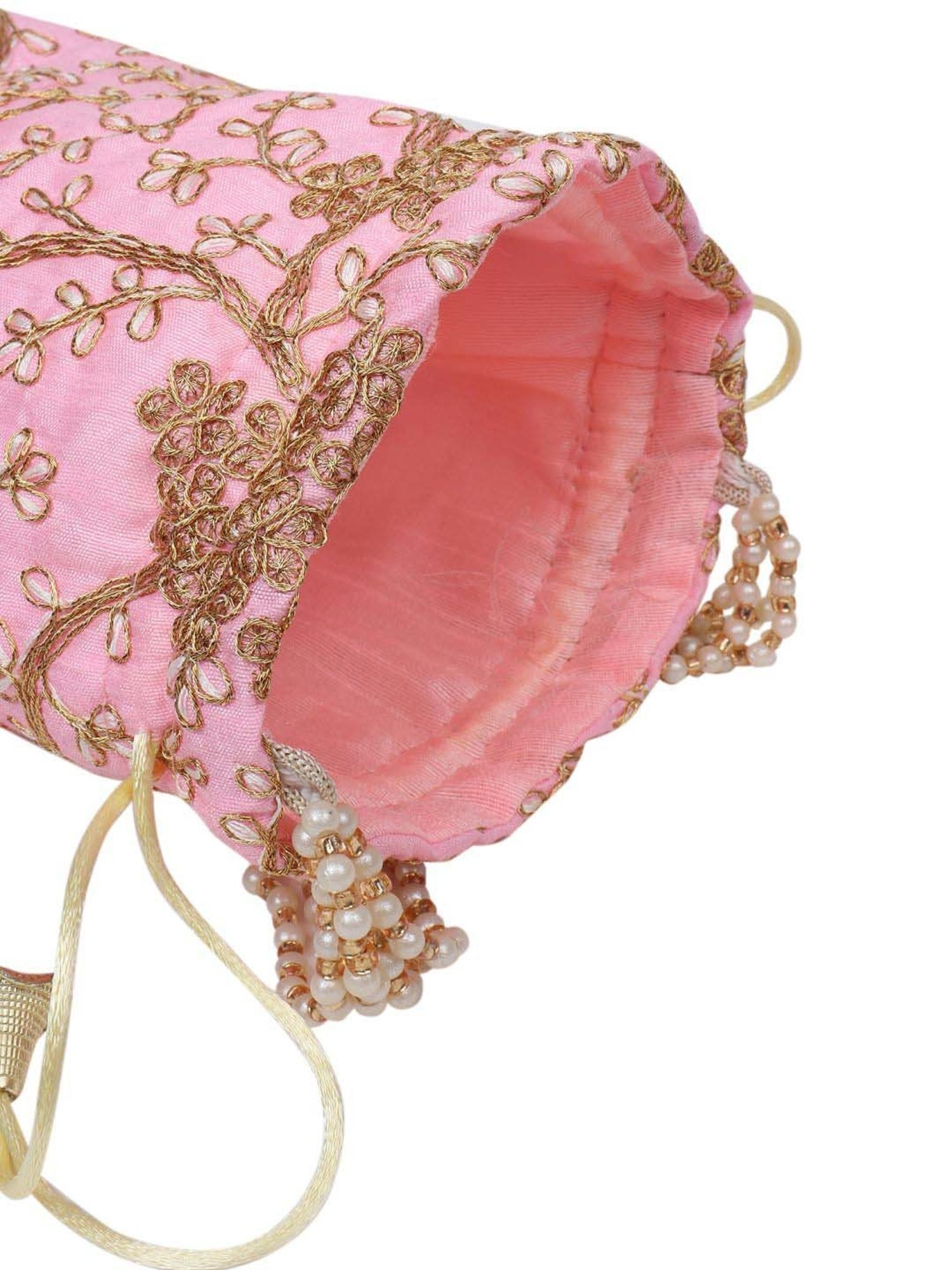 Call It Spring Silver Embellished Potli