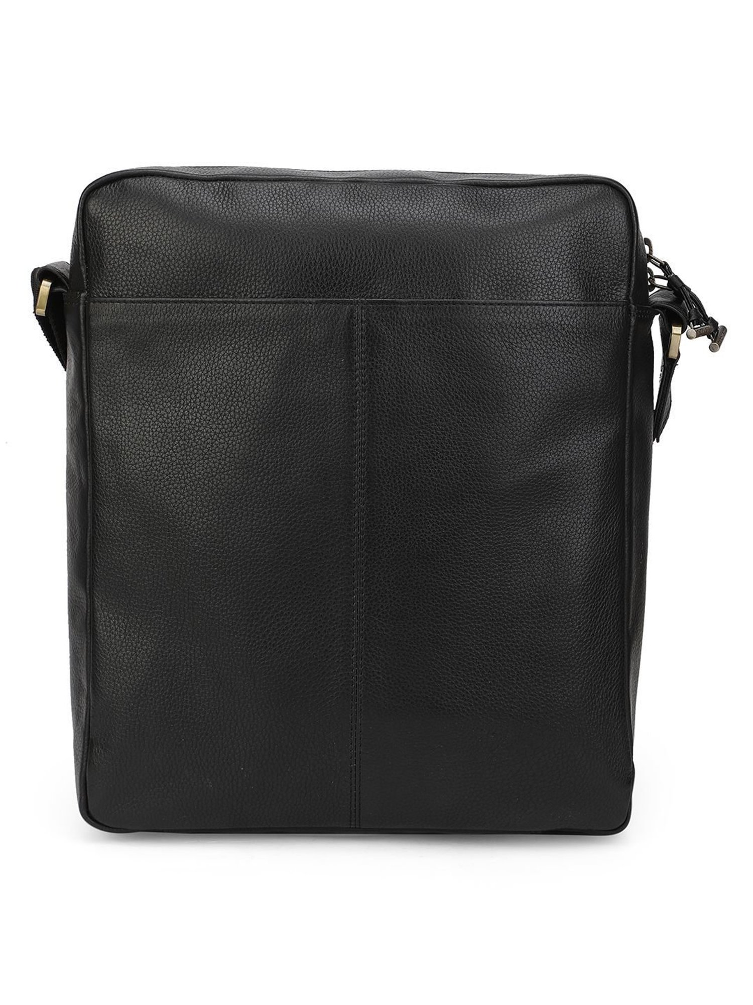 PERQUISITE MARK Black Solid Medium Cross Body Bag