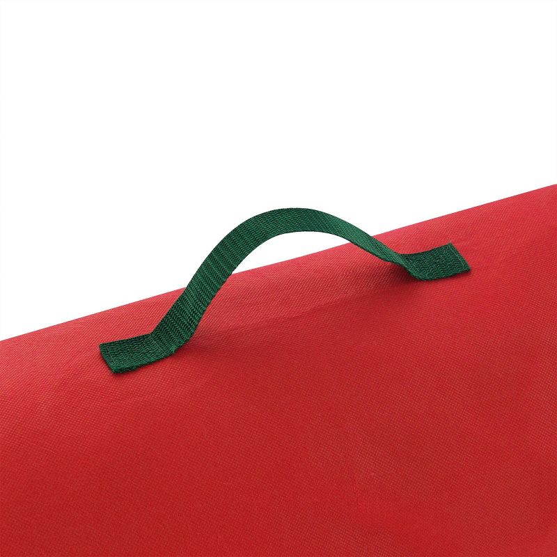 Elf Stor 40.5" Christmas Gift Wrapping Paper Wrap Storage Bag Red Stand Up