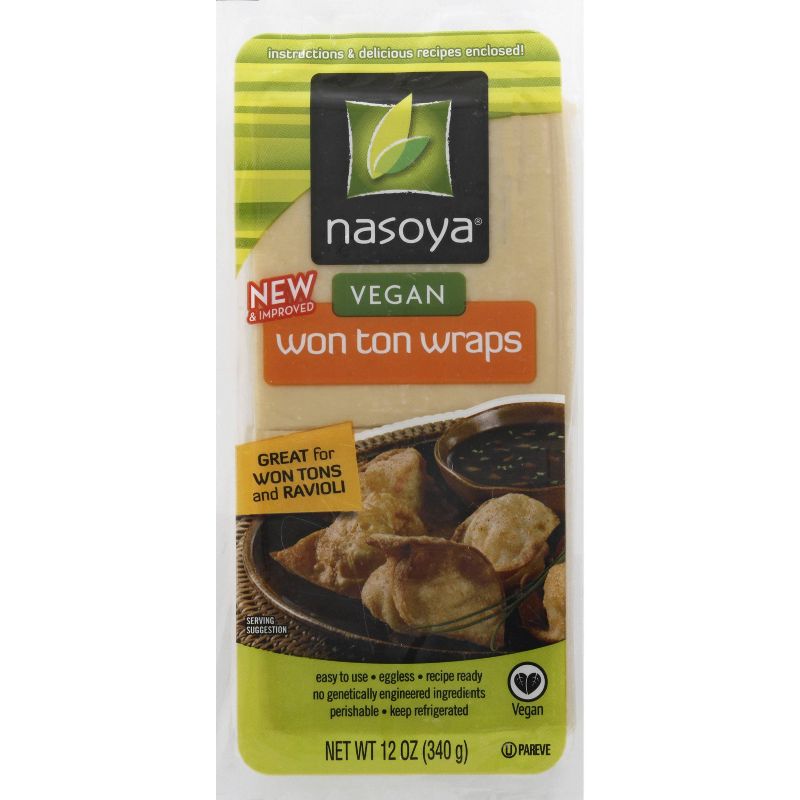 Nasoya All Natural Vegan Won Ton Wraps - 12oz
