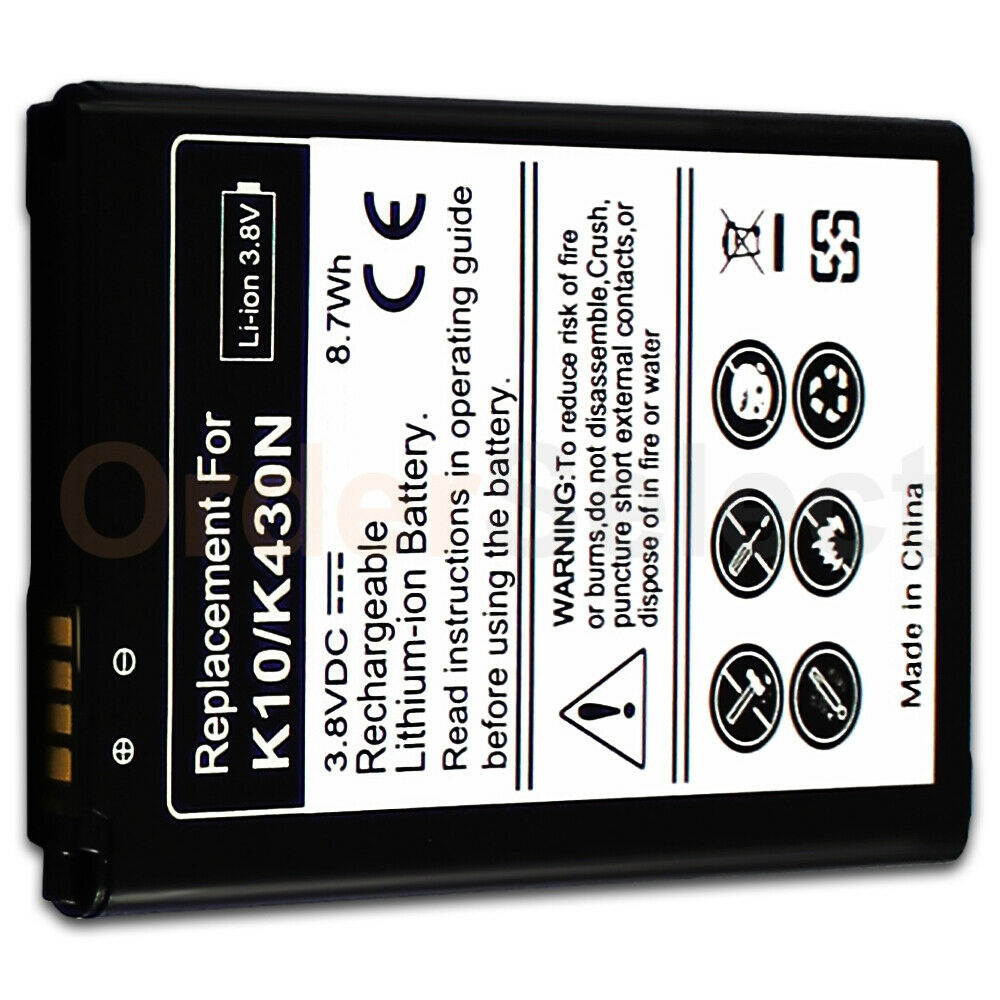 NEW Battery Replacement FOR LG K10 K425 K428 MS428 F670 AT&T T-MOBILE BL-45A1H