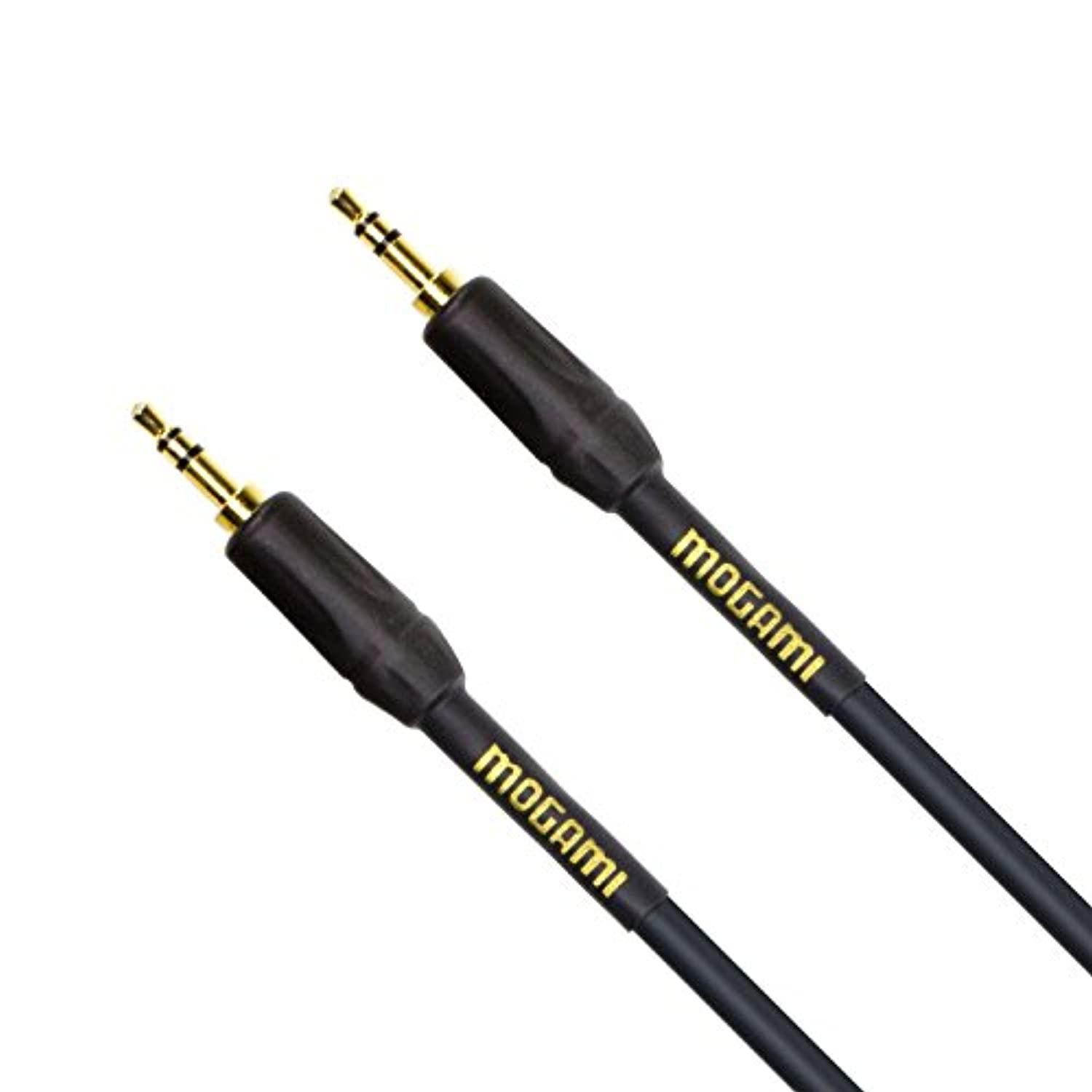 Mogami 6' Gold 3.5mm TRS Male, Straight Stereo Audio Patch Cable #GOLD353506