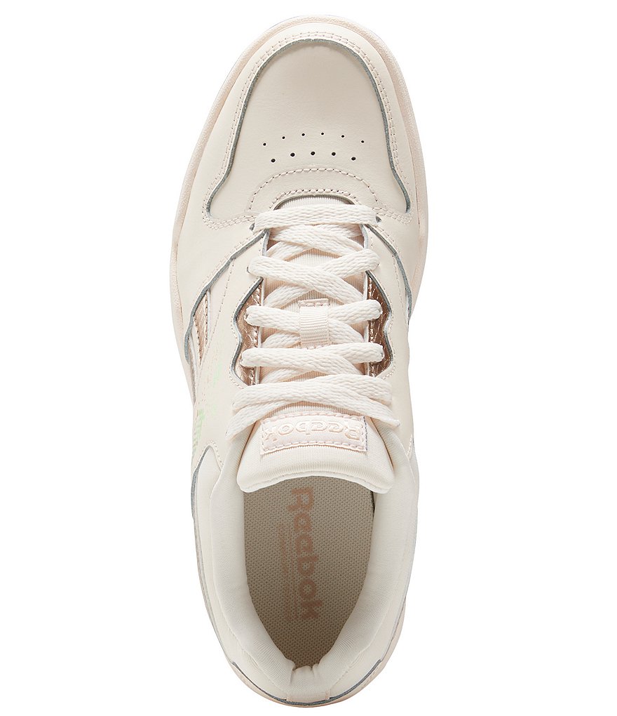 Reebok Women's Royal BB4500 Low 2 Metallic Detail Basketball Sneakers