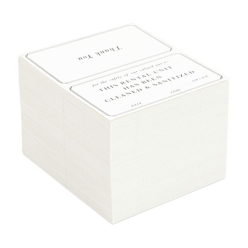 White Card Stock Half Fold Greeting Cards for DIY Craft, Notes, Glossy and Matte (8.5 x 5.5 In Folded, 100 Sheets)