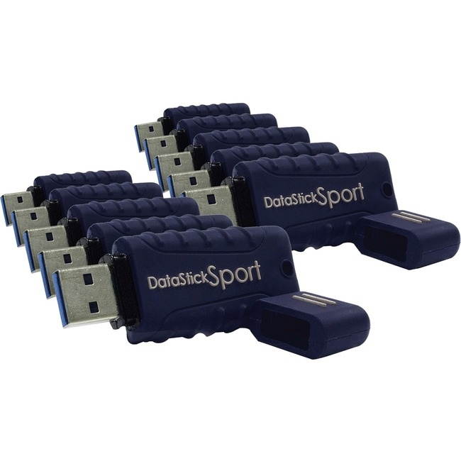 Centon S1-U3W2-64G-10B Valuepack Usb 3.0 Datastick Sport (Blue) , 64Gb 10 Pack