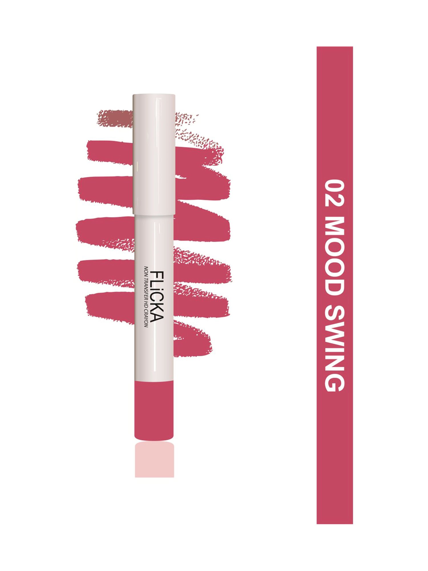 Lenphor Matte Show-Off Lip Crayon Cupid Red - 2.8 gm