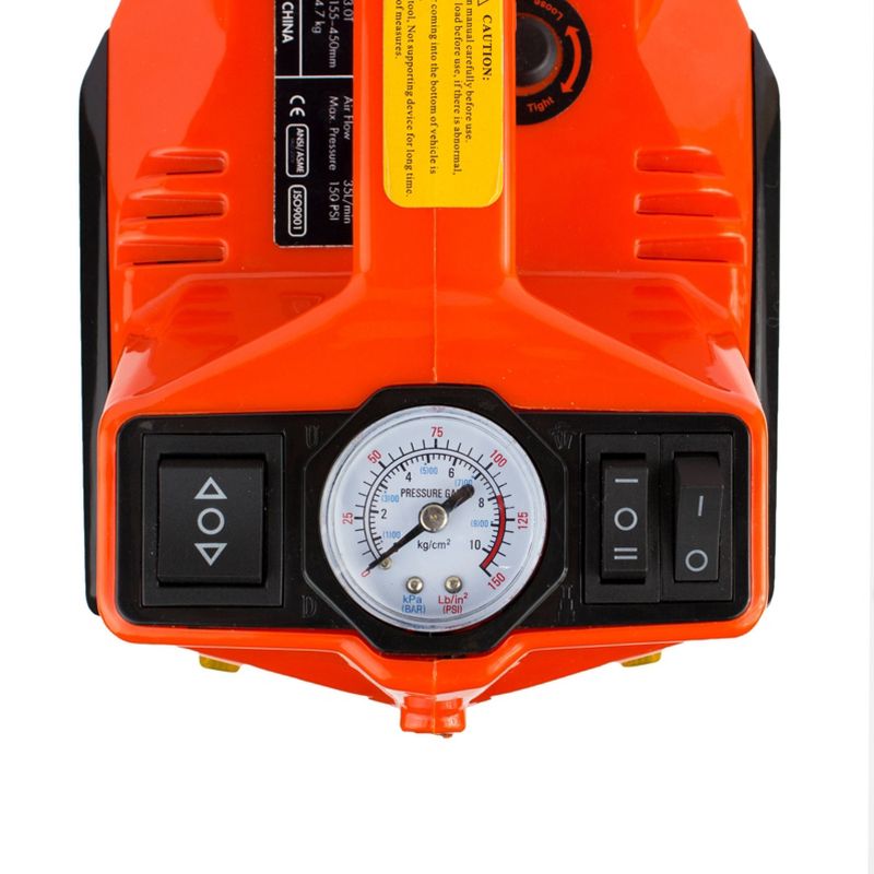 Wagan 3 in 1 Electric Jack Impact Wrench and Air Compressor Kit