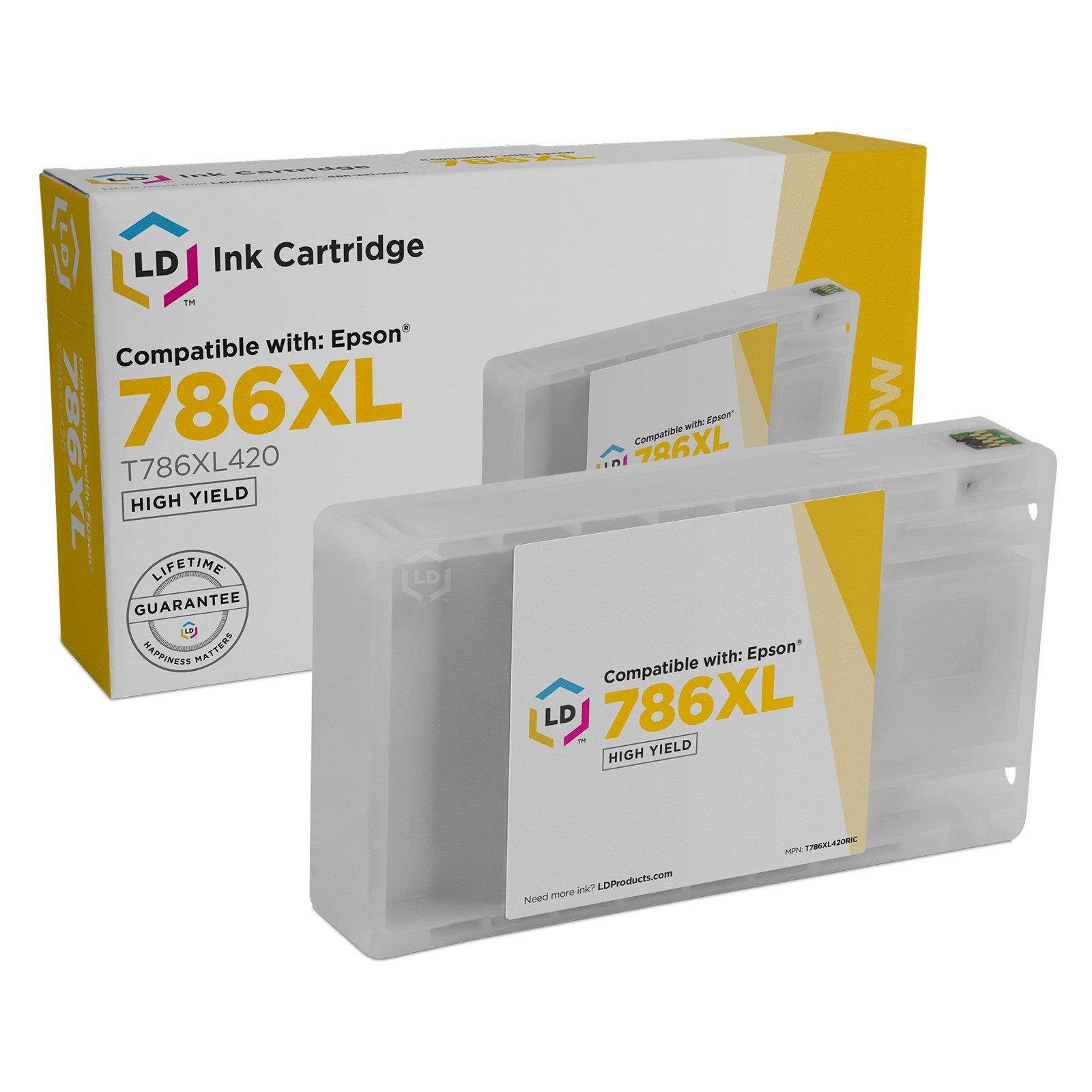 LD Compatible Replacements for Epson 786XL High Yield Ink Cartridges (3 Black, 2 Cyan, 2 Magenta, 2 Yellow) 9-Pack