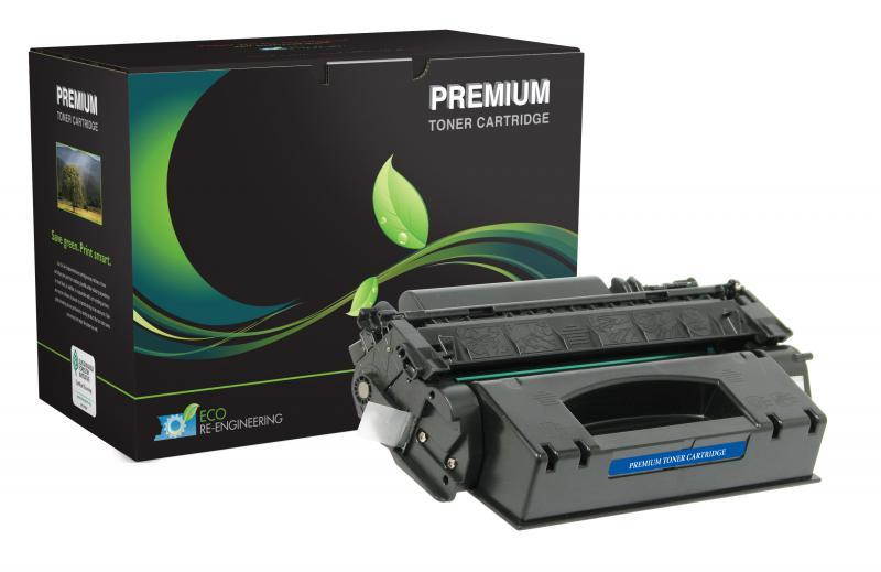 MSE Compatible Black High Yield Toner Cartridge (Alternative for HP 53X/Q7553X)
