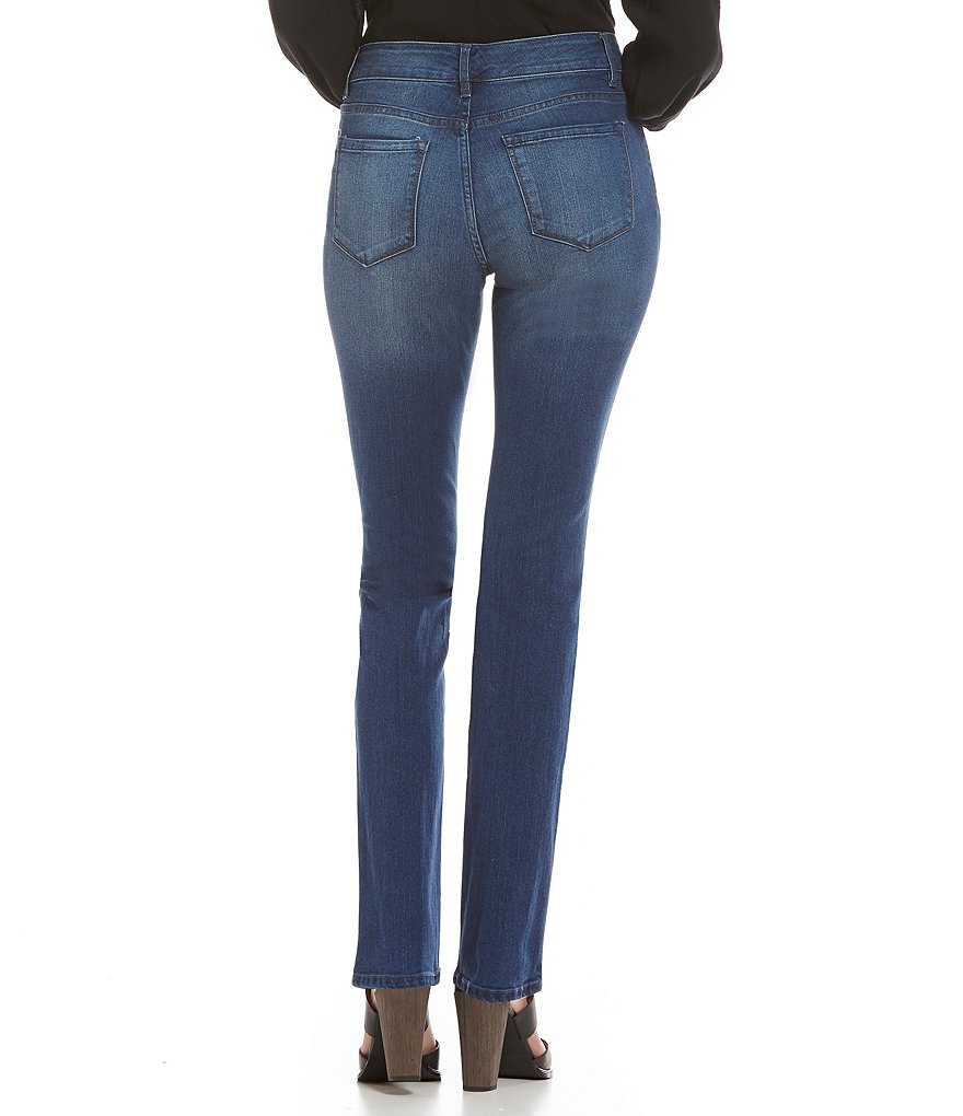 Code Bleu Petite Chelsea Slimming Straight Leg Jeans