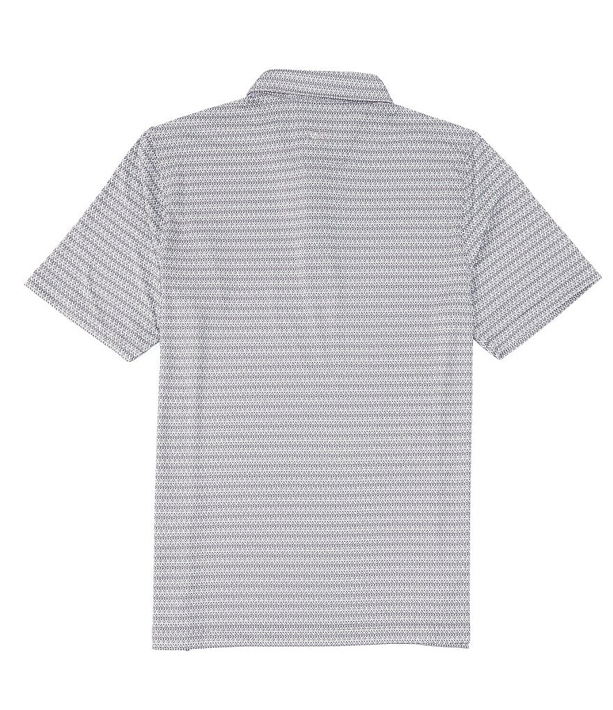 Cutter & Buck Pike Zig Zag Print Short-Sleeve Polo