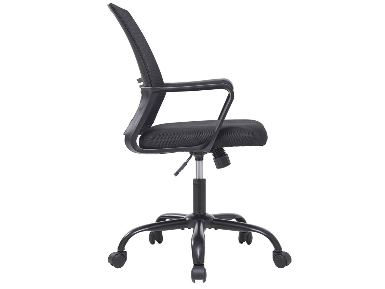 Mid Back Swivel Mesh Chair with Armrest