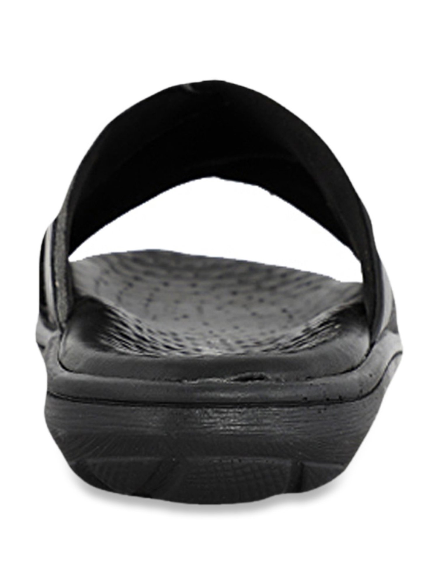 Hush Puppies by Bata Men's Charles Black Cross Strap Sandals