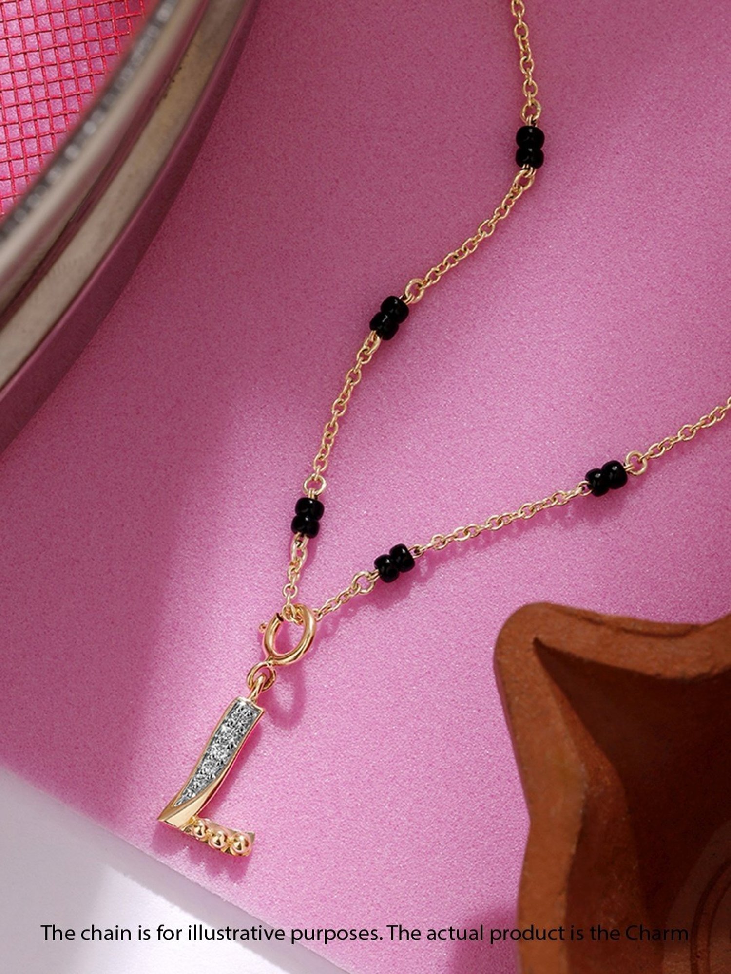 Mia Sutra DIY with Alphabet Charms- L