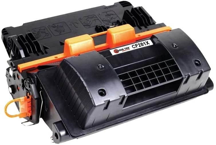 Laser Tek Services Compatible HP 81X CF281X High Yield Toner Cartridge Replacement for HP Laserjet Enterprise MFP M630h M630dn M630f Printers (Black, 1 Pack) - 25,000 Pages