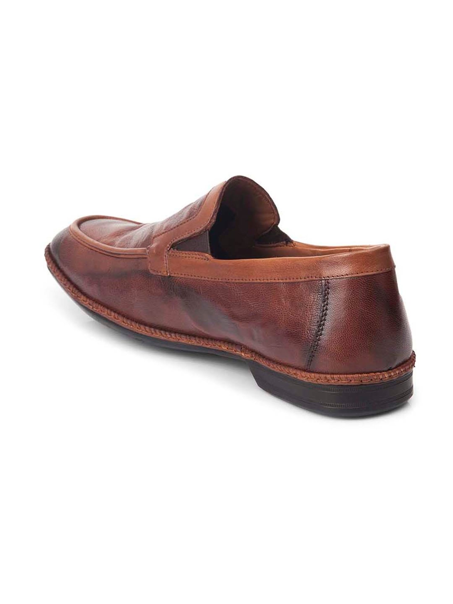 ID Men's Tan Casual Loafers