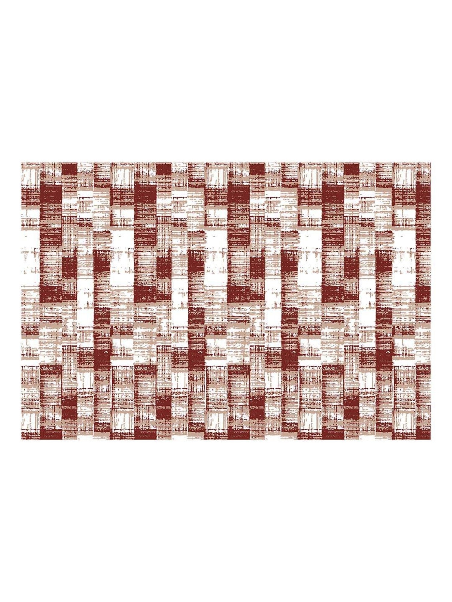 BELLA CASA Genteel Abstract Multicolor 180 TC Plain King Bedsheet with 2 Pillow Covers