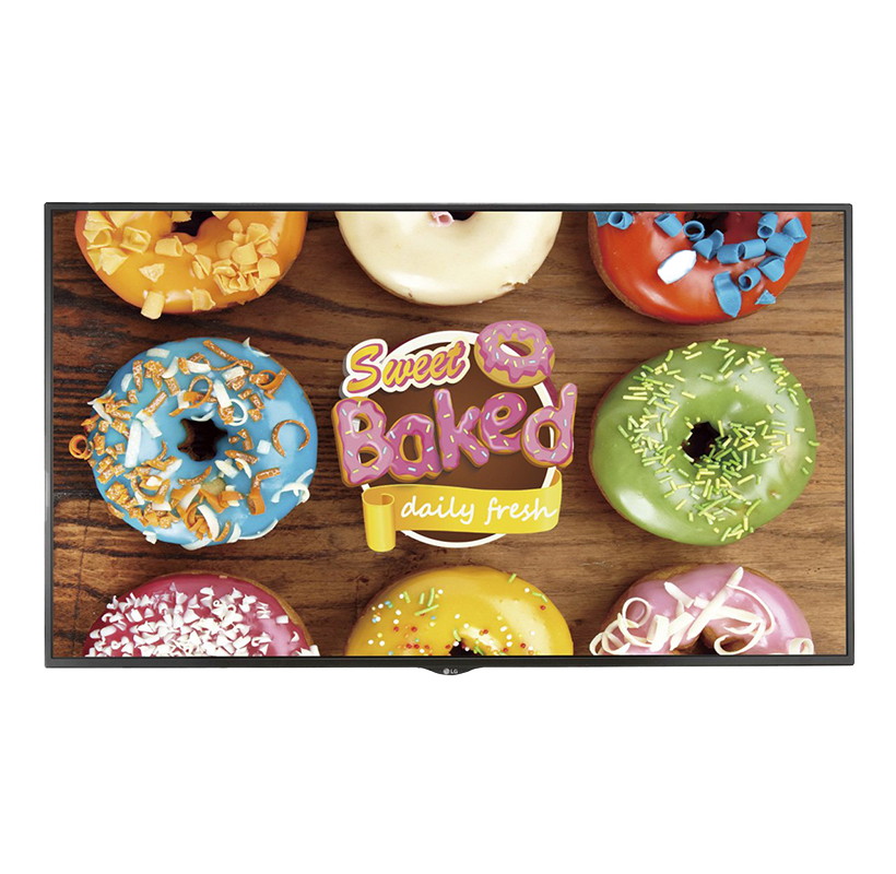 LG 55UH5C-B 55" 4K Ultra HD Commercial Display, Immersive Screen with Smart Platform, Quad Core SoC, WebOS 3.0