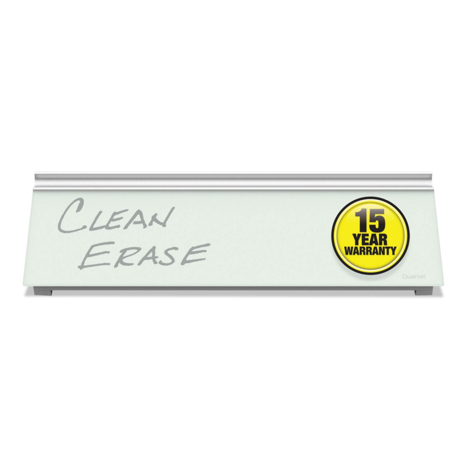 Quartet Glass Dry Erase Desktop Computer Pad, 18 X 6, White GDP186