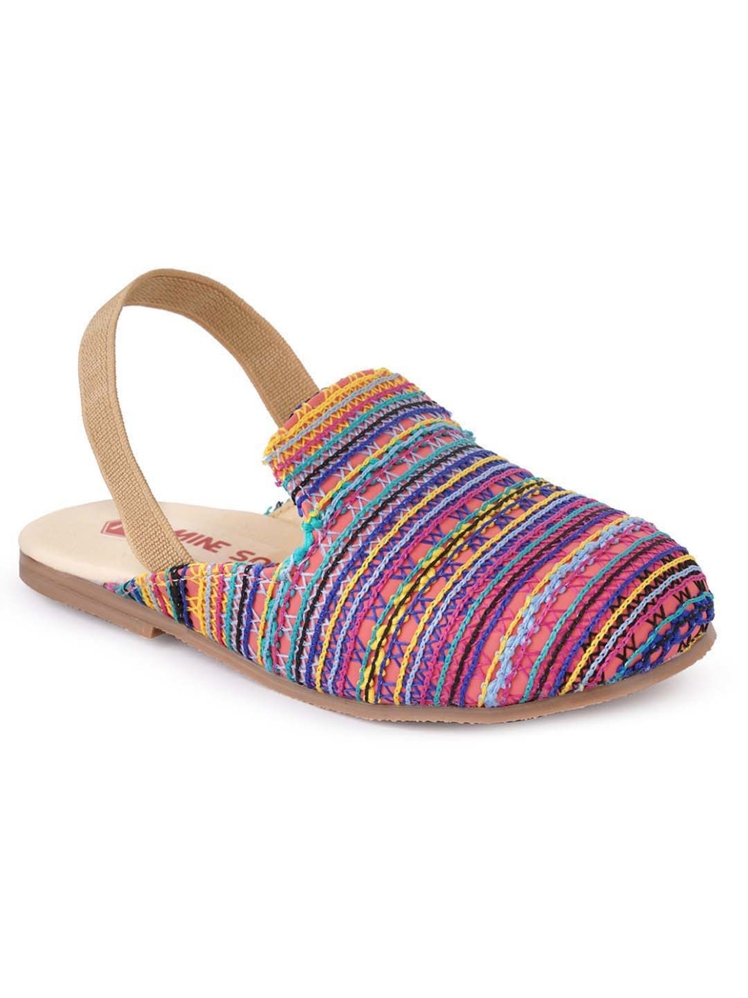 Minesole Kids Multicolor Back Strap Sandals