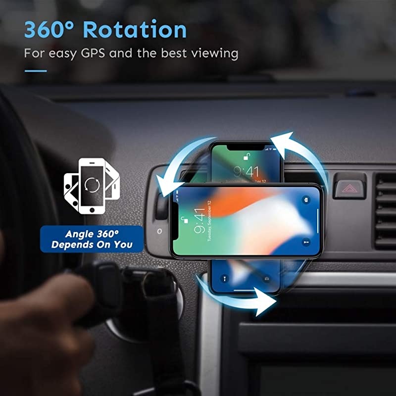 Magnetic Car Phone Mount  Cell Phone Holder for Car Universal Magnetic Phone Car Mount for Most Smart Phone