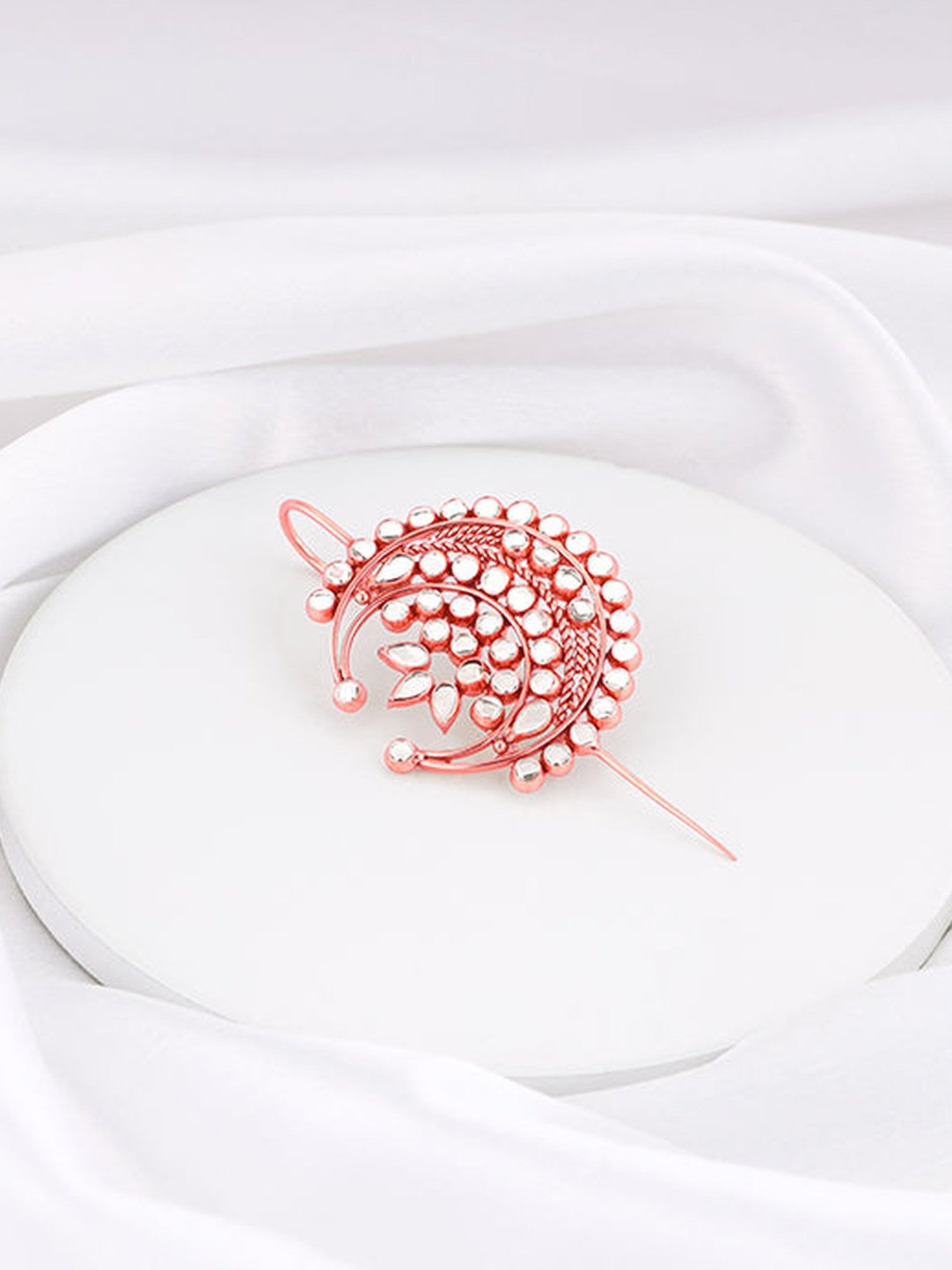 GIVA 925 Silver Dil Chori Ear Cuff for Women & Girls