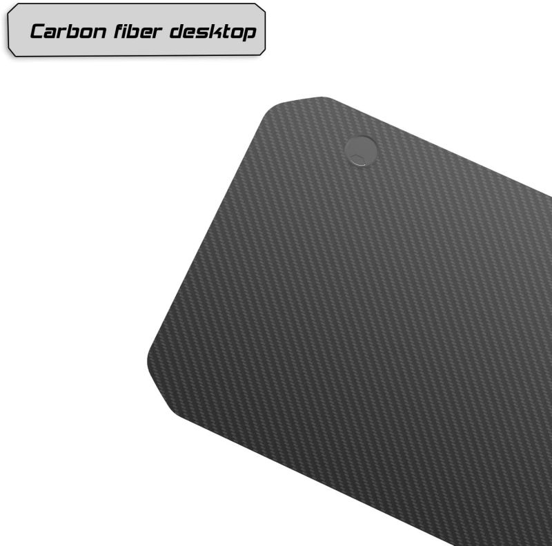 RESPAWN 3000 Gaming Computer Desk - Ergonomic Height Adjustable Gaming Desk, in Blue (RSP-3000-BLU)