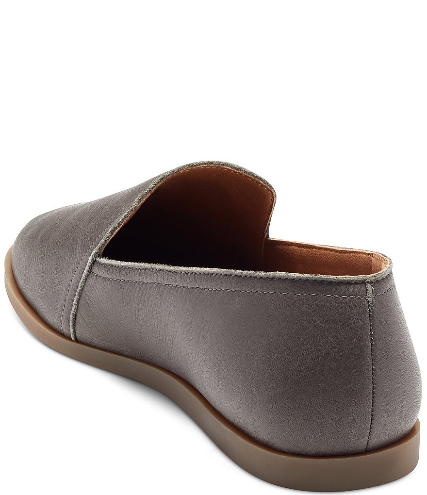 Trotters Harlow Lizard Patent Suede Leather Slip-Ons