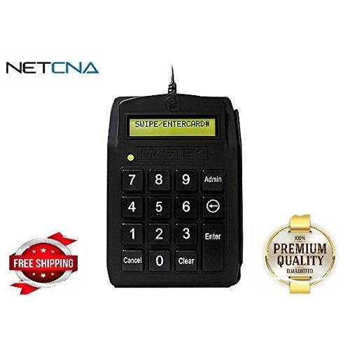 MagTek, Inc 21087008 MAGTEK  DYNAPAD  CARD READER/KEYPAD  MAGNESAFE SCRA  3 TRACK  2X16 LCD  3DES/DUKT ENCRYPTION  USB HID  USB KEYBD EMULATION INTERFACE  USB TYPE A PLUG