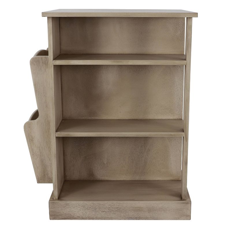 Nora Accent Table Stand White - Décor Therapy