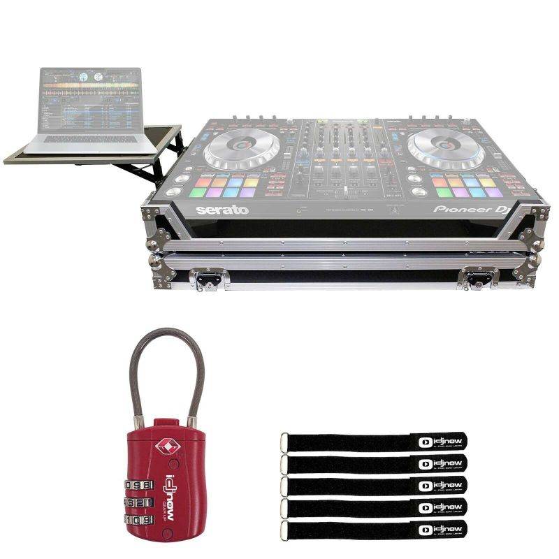 ProX XS-DDJSZW MK2 Laptop Shelf Flight Road Case to fit Pioneer DDJ-SZ2 w Lock