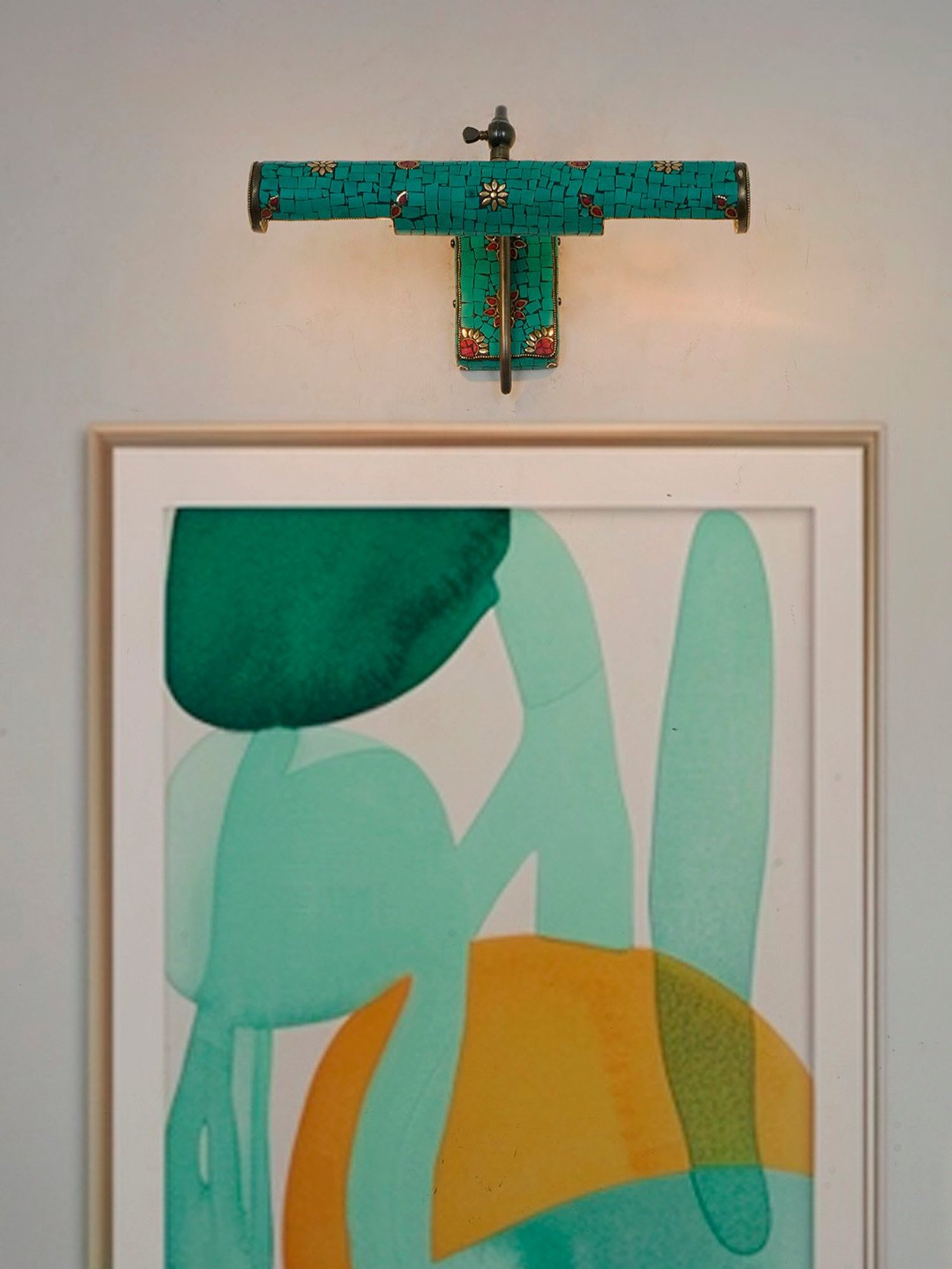 ExclusiveLane Marvels Beige Jute Handwoven Hanging Pendant Lamp