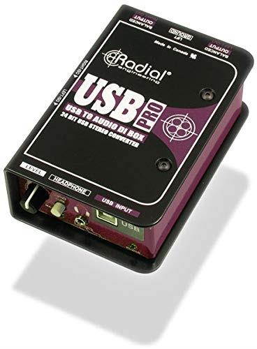Radial USB-Pro Stereo USB Laptop DI
