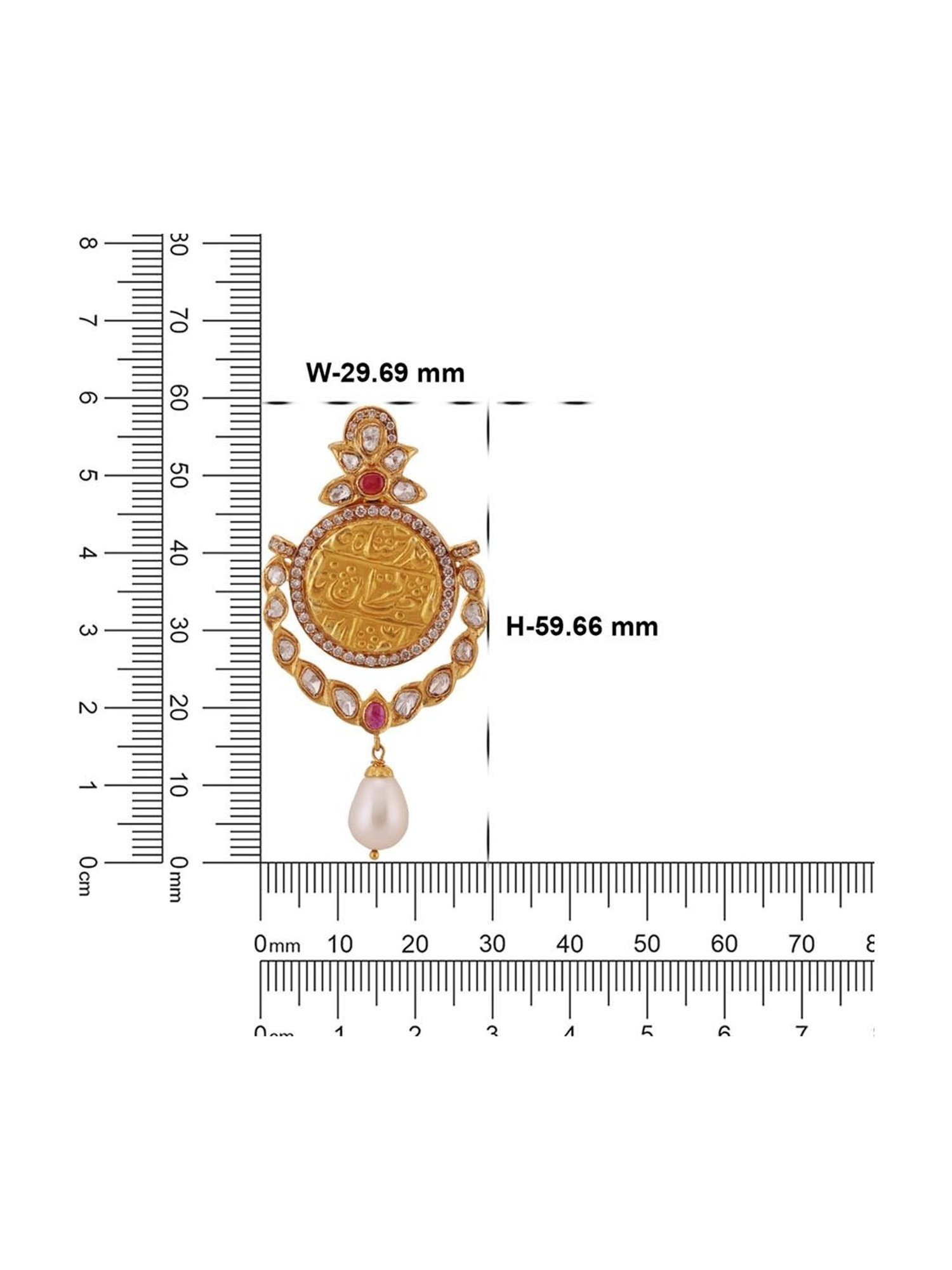 CKC 22k Gold Heritage Earrings for Women