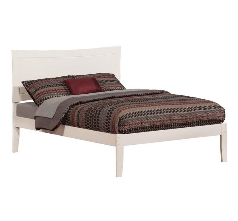 Metro Full Open Foot White - Atlantic Furniture