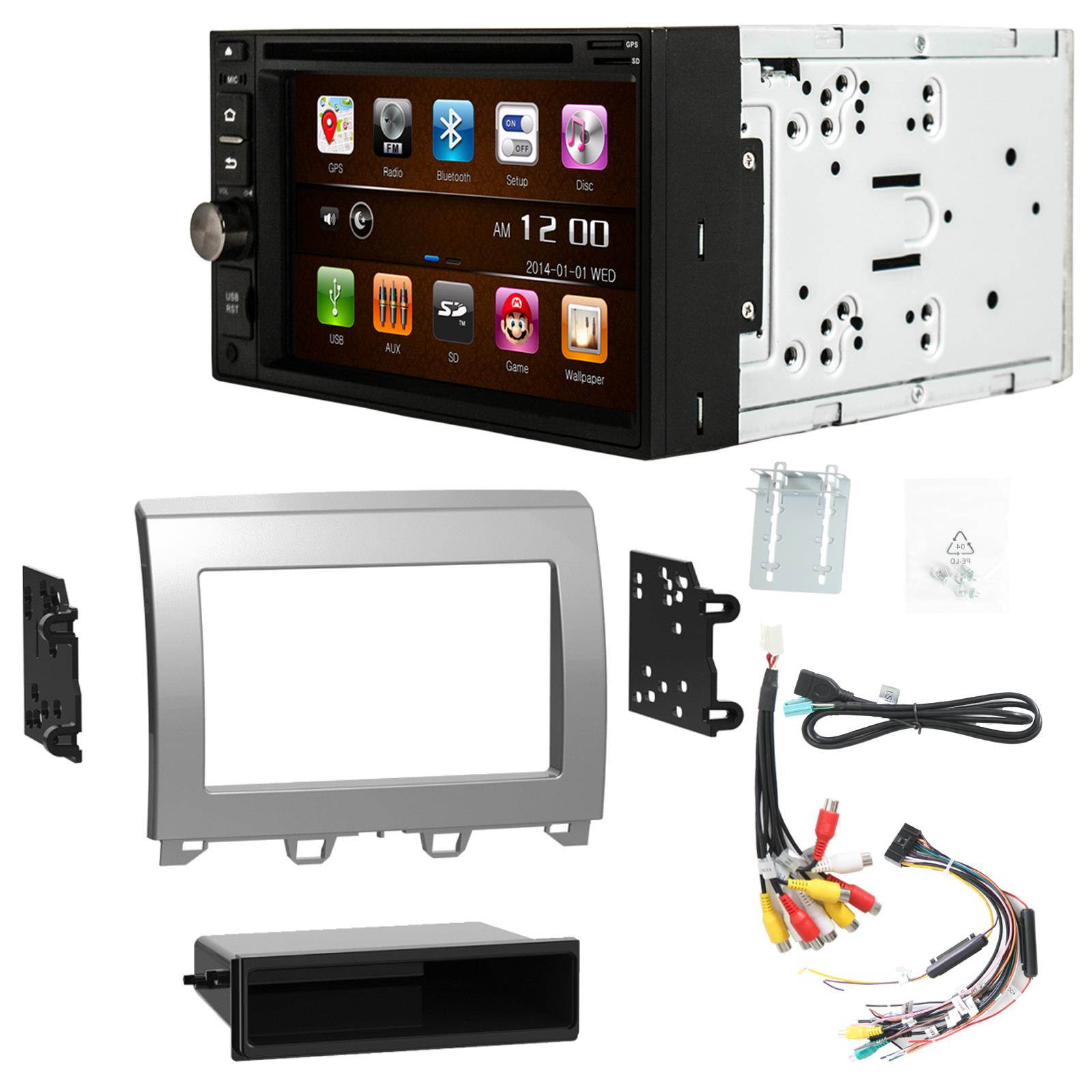 Otto Navi S-Series DVD GPS Navigation Multimedia Radio and Dash Kit for Mazda 5 2008-2010