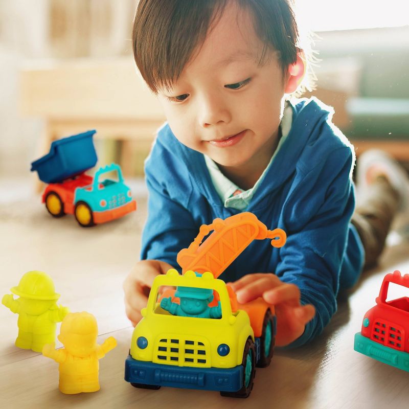B. toys - Construction Truck Set - Happy Cruisers