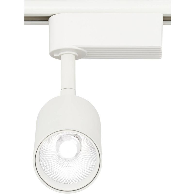 Pro Track White 3 1/2"W Dimmable 8W LED Lightolier Cylinder Track Head