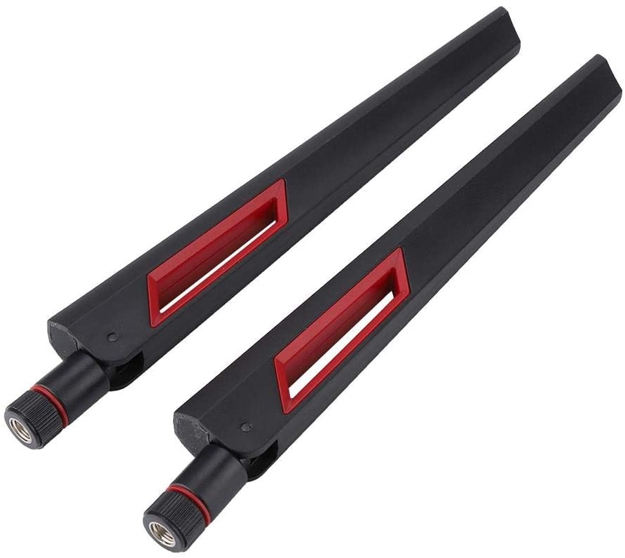 Bewinner 2PCS M.2/NGFF Wireless Network Card Connect Cable+28DBi Network Antenna Wireless LAN and WiFi Router Adapte Compatible for Intel 9260NGW/7265AC/9650AC/BCM94360