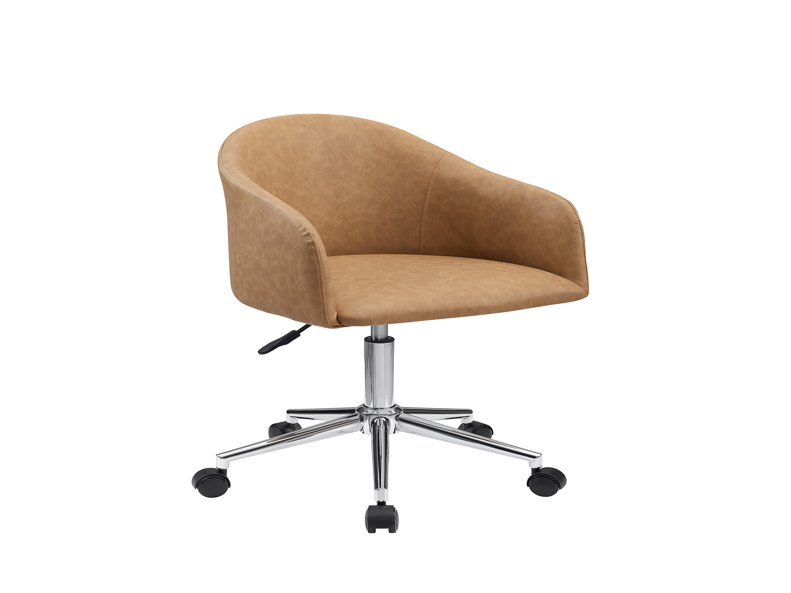 Art Leon Modern Adjustable Height Computer Desk Chair With Swivel Base For Home  Office