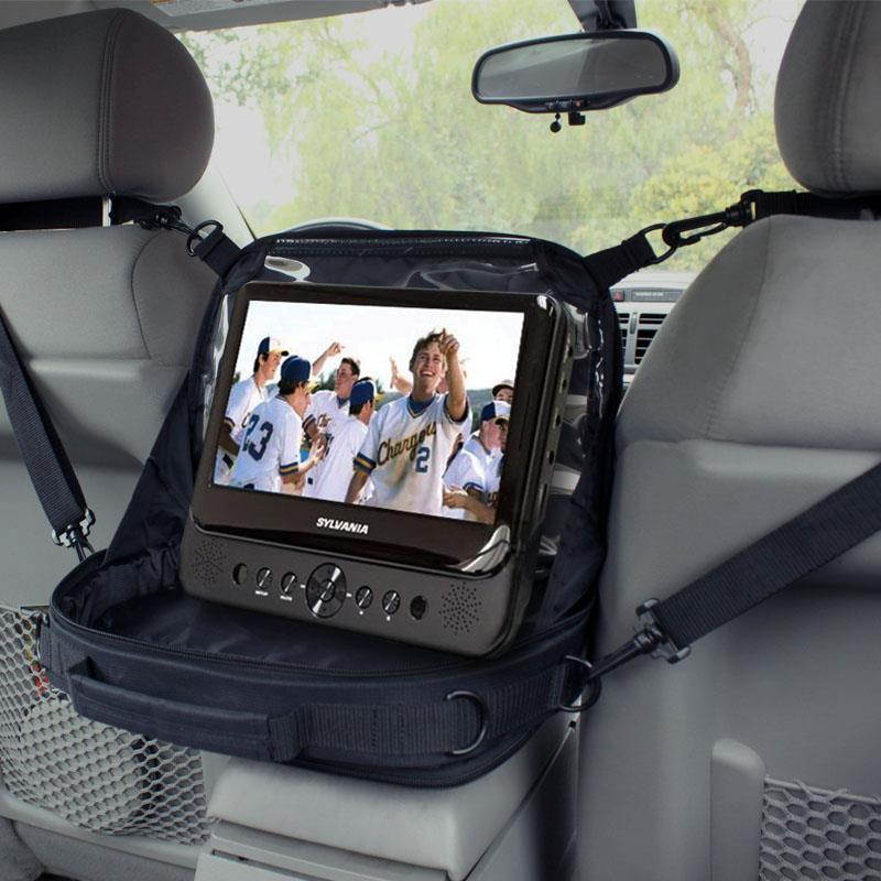 USA Gear Kid Friendly In-Car Portable Tablet Headrest Display Case - Attaches to seats & works with Toshiba Excite 10 LE , Samsung Galaxy Tab 2 , Note 10.1 & More 10.1-Inch Tablets - Incl, Mouse Pad