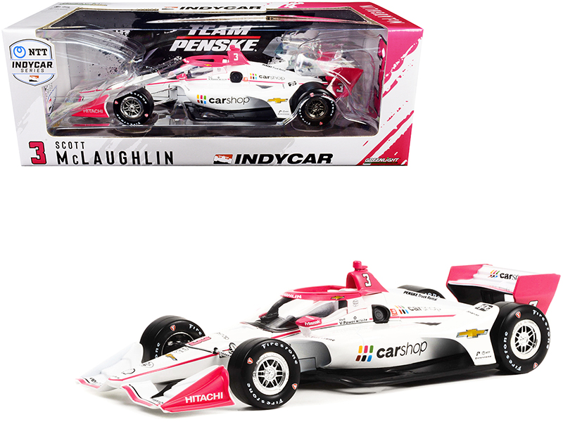 Dallara IndyCar #2 Josef Newgarden "Shell Oil" Team Penske Winner "108th Indianapolis 500 - NTT IndyCar Series" (2024) 1/64 Diecast Model Car by Greenlight