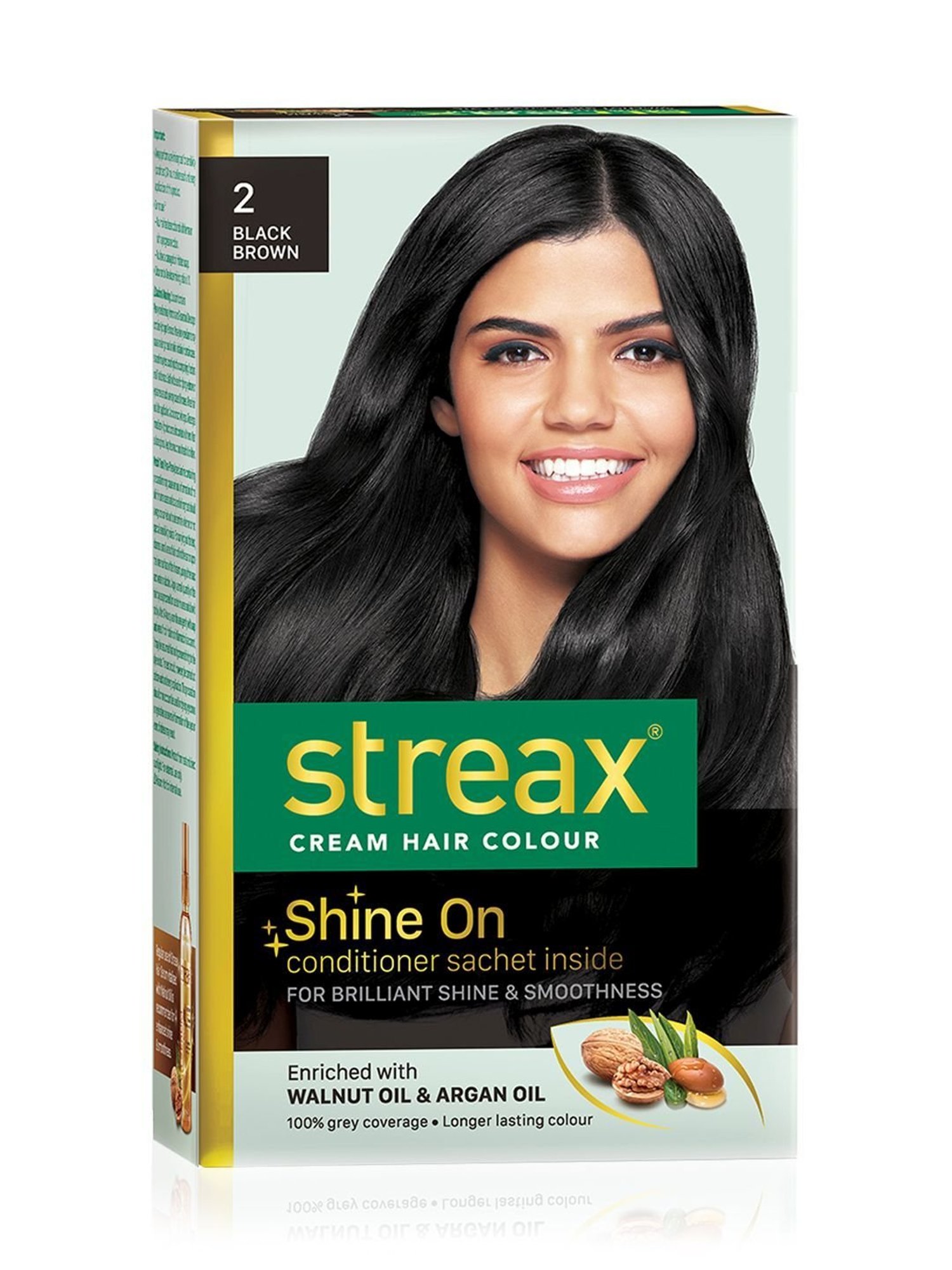 Streax Hair Colour Black Brown - 120 ml